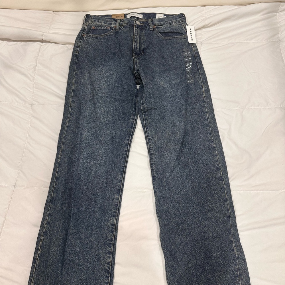 Pacsun Classic Blue Baggy Jeans